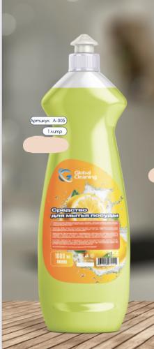 Гель для мытья посуды 1л Лимон