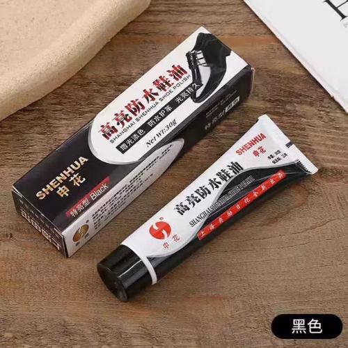 Крем для обуви тюбик,  черный