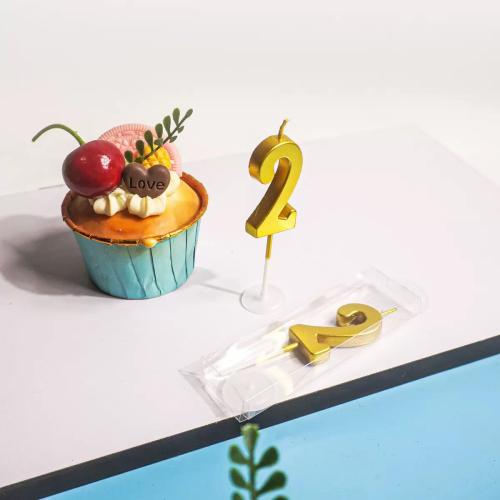 Свечи нс торт-Цифры 2