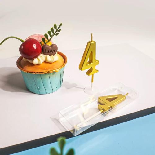 Свечи нс торт-Цифры 4