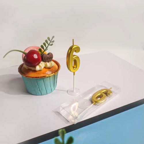Свечи нс торт-Цифры 6