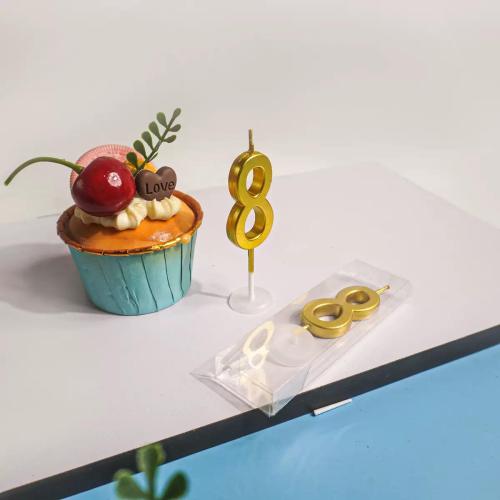 Свечи нс торт-Цифры 8